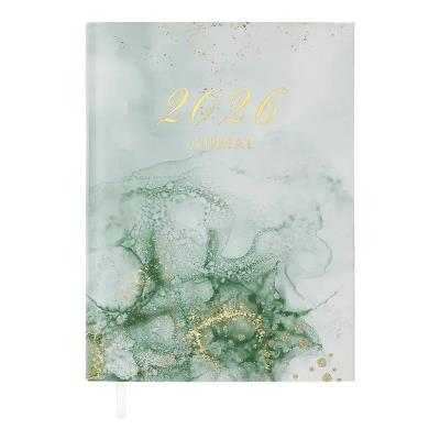 Щоденник датов. поліграфічний MIST 2026, A5, зелений