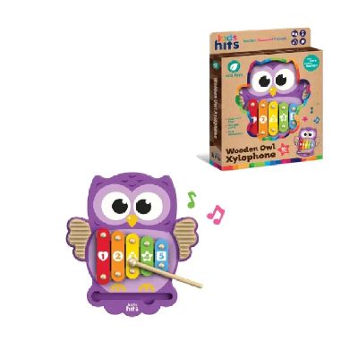Дерев'яна іграшка Kids hits арт. KH20/019 (14шт) сова дерев. ксилофон кор. 23*30,5*3,4 см Дерев'яна іграшка Kids hits арт. KH20/019 (14шт) сова дерев. ксилофон кор. 23*30,5*3,4 см