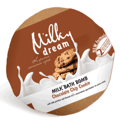 Milky Dream Бомба для ванн «молочна, Шоколадне печиво», 100 г