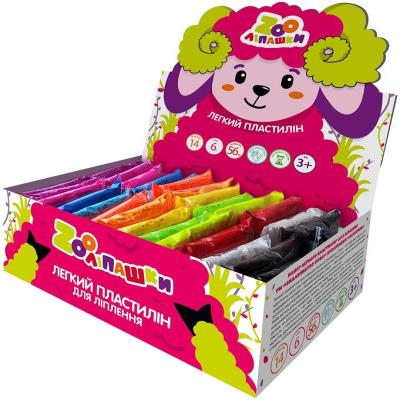 Пластилін легкий ZOOліпашки Баранчик 6 г, 1шт Пластилін легкий ZOOліпашки Баранчик 6 г, 1шт