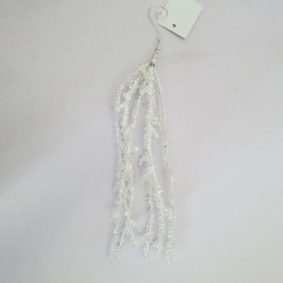 Гілка декоративна Yes! Fun Морозні бурульки, 22 см