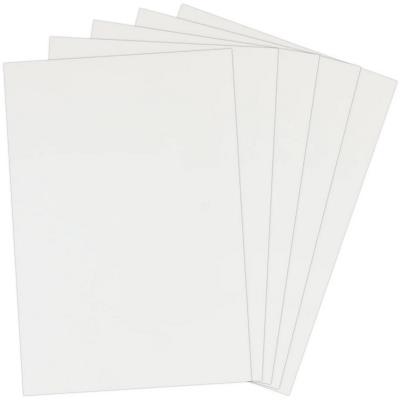 Набір кольорового ЕВА матеріалу (Фоаміран), 1,00 мм, розмір 210х297 мм, 5 аркушів, колір білий