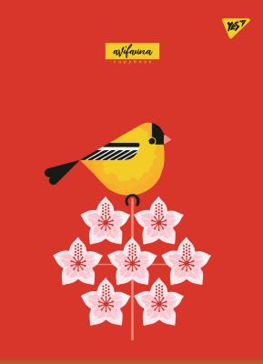 Зошит для записів YES А4/48 кл. Avifauna