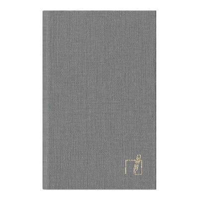 Алфавитная книга А6 (90*145) 64 л, линия, обкл.балладек Nomad, серый, 212 1211 (1/20)
