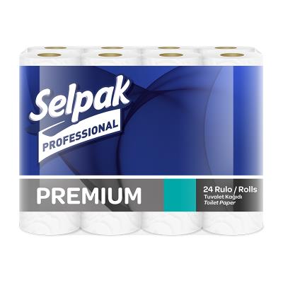 Папір туалетний Selpak Premium, в рулонах 3-х шар, 18,6 м,( 24шт) (1)