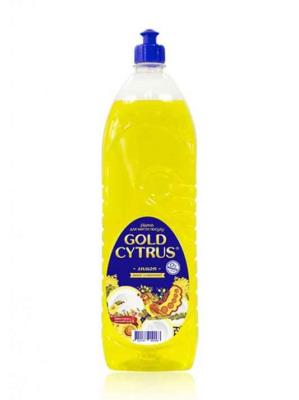Рідина для миття посуду Gold Cytrus, Лимон, 1,5 л (1)