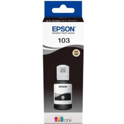 Контейнер з чорнилами Epson для L3100/3110/3150 103 65мл Black (C13T00S14A)