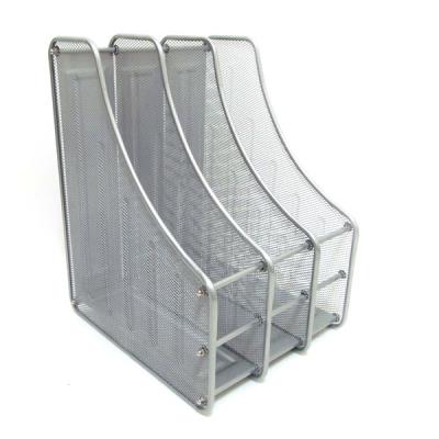 Лоток металлический, вертикальный "Сетка" 3 секции, серебряная, BJ-3004-3-S (IMG1989-S-3) Лоток металлический, вертикальный "Сетка" 3 секции, серебряная, BJ-3004-3-S (IMG1989-S-3)