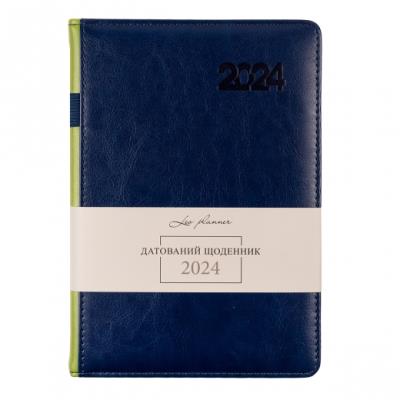 Щоденник А5 дата Leo Planner "City" твердий, 368 стор., т. синій Щоденник А5 дата Leo Planner "City" твердий, 368 стор., т. синій