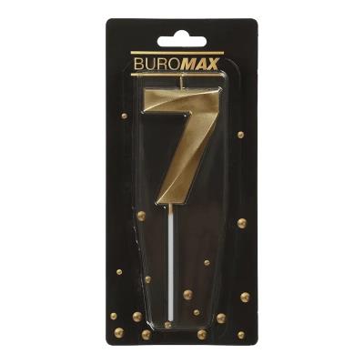 Свічка у формі цифри 7, 7.0 х 4.9 х 1.1 см