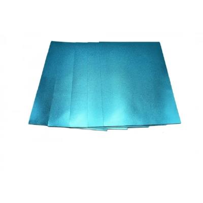 Кольорова ЕВА піна з металізована (Фоаміран) А4,МТ-EVA-012, 21х29,7см,1,8 мм 5 аркушів блакитний (1) Кольорова ЕВА піна з металізована (Фоаміран) А4,МТ-EVA-012, 21х29,7см,1,8 мм 5 аркушів блакитний (1)