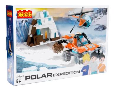Конструктор "Місто" (378 елм.) Порятунок на полюсі / COGO