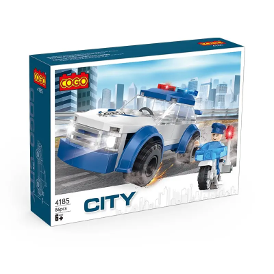 Конструктор "Місто" (86 елм.) Поліцейський патруль / COGO