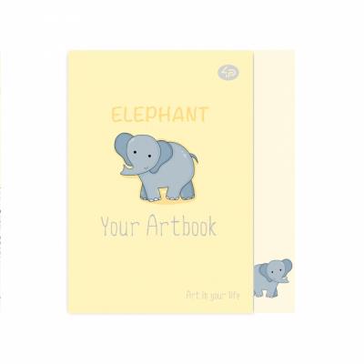 Блокнот TM Profiplan "Artbook elephant", А6, 96 аркушів (1/20)