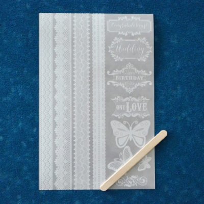 Натирка "Білі мережива", 22*15 см код: 741439 (1/1/125/250) Натирка "Білі мережива", 22*15 см код: 741439 (1/1/125/250)