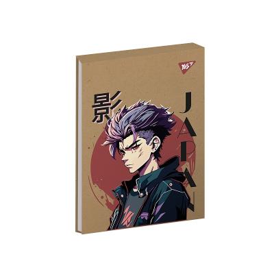 Блокнот В6/80 кл клей, білила YES Anime крафт Блокнот В6/80 кл клей, білила YES Anime крафт