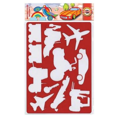 Трафарет пластиковий, 31х20, "Транспорт"(1) Трафарет пластиковий, 31х20, "Транспорт"(1)