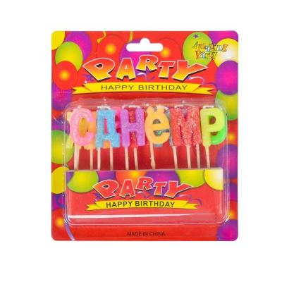 Набор свечей буквы "С Днем Рождения" ру. 39015 Набор свечей буквы "С Днем Рождения" ру. 39015