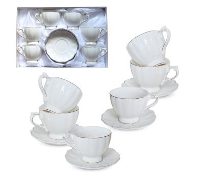 17160-00 Сервіз чайний 12пр. "Лауретта" ( чашка 240мл, блюдце 14см)