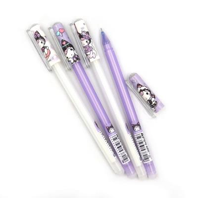 34241 Ручка дитяча стир. Aodemei "Happy day" 0,5мм, син.12етик