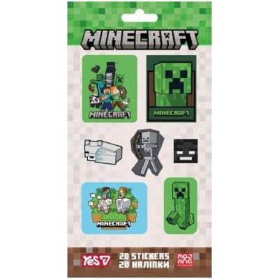 Набір наліпок 2D Yes "Minecraft Heroes"