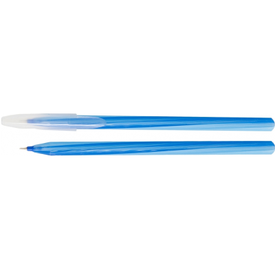 Ручка масляна Economix MALIBU 0,7 мм, пише синім (1/50/1000)