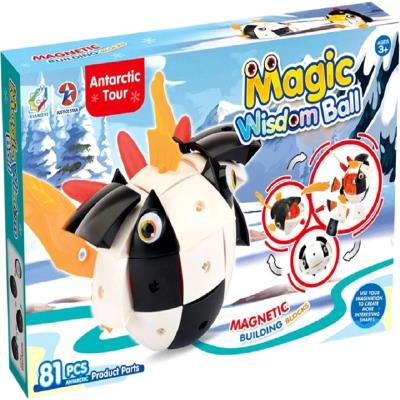 Магнітний конструктор 81 дет Магнітний конструктор 81 дет