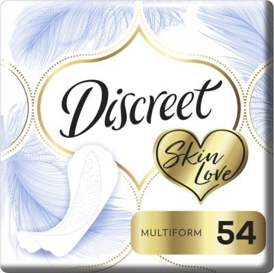 53089 DISCREET Щоденні гіг. прокл. Скін Лав Мультіформ Triple 54шт
