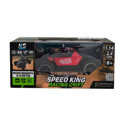 Автомобіль OFF-ROAD CRAWLER з р/к - RACE (матовий червоний, метал. корпус, акум.6V, 1:14)