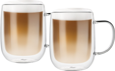 Чашка RINGEL Guten Morgen подвійна стінка /набір /2*500 мл в уп. (RG-0002/2*500 s)