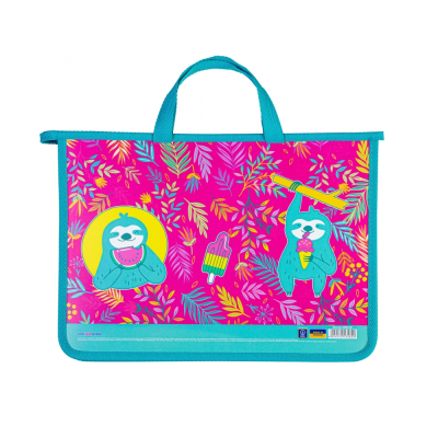 Портфель пластиковий на блискавці "Beauty", CF30001-02 Портфель пластиковий на блискавці "Beauty", CF30001-02