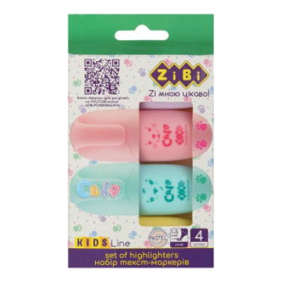 Набір з 4-x текст-маркерів CUTE Набір з 4-x текст-маркерів CUTE