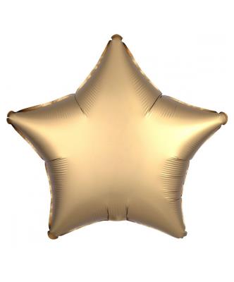 Кулька фольг. Pelican 18', ЗІРКА САТИН БРОНЗА 45 см, (ціна за упак/5шт) Кулька фольг. Pelican 18', ЗІРКА САТИН БРОНЗА 45 см, (ціна за упак/5шт)