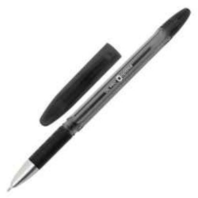 Ручка масляна Optima 15616-01, OIL PRO, 0,5 мм, чорний (12/144/1728)