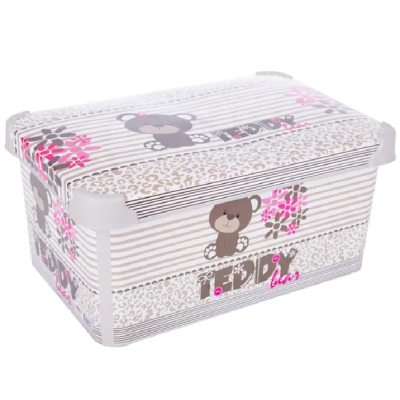 Корзина Violet House 0647 DECOR TEDDY з/кр. 10 л Корзина Violet House 0647 DECOR TEDDY з/кр. 10 л