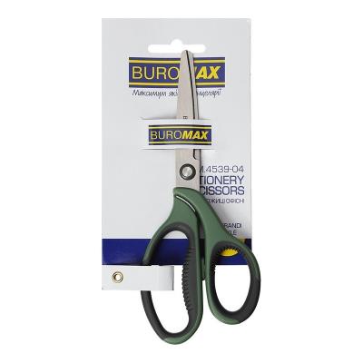 Ножиці офісні, 180 мм, MORANDI STYLE, зелені