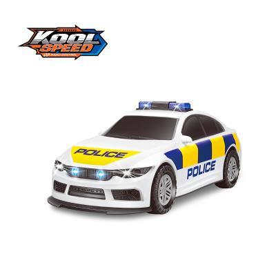 Інерційна машинка зі світл. та звук. ефектами "Поліцейська" з батарейками (38,5x15x21 см)/Kool Speed Інерційна машинка зі світл. та звук. ефектами "Поліцейська" з батарейками (38,5x15x21 см)/Kool Speed