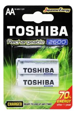 Акумулятор TOSHIBA TNH-6GAE (AA 2600mAh x 2 pcs) (00156694)