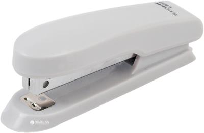 Степлер пластиковий до 15арк. (скоби №10), сірий