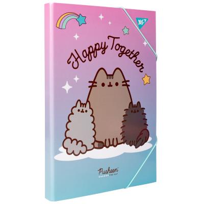 Папка для праці Yes картонна A4 "Pusheen"