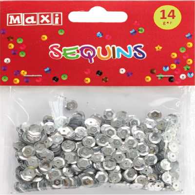 Паєтки для декорування, діаметр 6мм, 14гр. (1/12) Паєтки для декорування, діаметр 6мм, 14гр. (1/12)