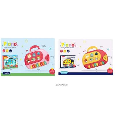 Піаніно арт. 795 (60шт/2) батар., муз, світ, 4 види мікс, у короб.26,5*5,5*21,5 см