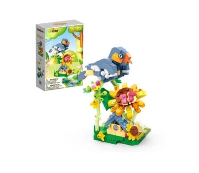 Конструктор "Пташки" (272 елм.) 2 в 1:Тендітна пташка/Крокодил/BanBao