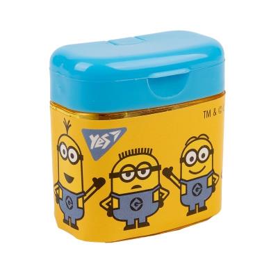Точилка подвійна з кришкою YES "Minions"