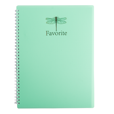 Тетрадь для заметок FAVOURITE, PASTEL, А4, 80 л., клетка, пласт. обложка, мятная, BM.24452154-38 Тетрадь для заметок FAVOURITE, PASTEL, А4, 80 л., клетка, пласт. обложка, мятная, BM.24452154-38