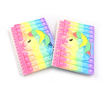 DSCN0969 Блокнот на спіралі "Єдиноріг" 21*15см, P80 70g mix2, 1шт/етик.