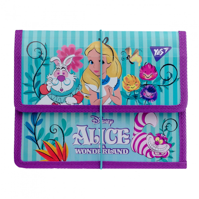 Папка для зошитів пластикова на блискавці В5 ''Alice in Wonderland'' (1) Папка для зошитів пластикова на блискавці В5 ''Alice in Wonderland'' (1)