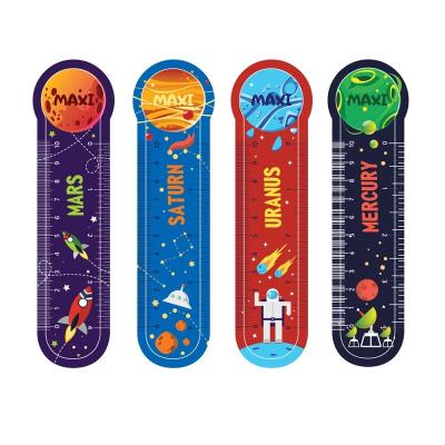 Закладинки пластикові для книг "Space" (4 шт.)