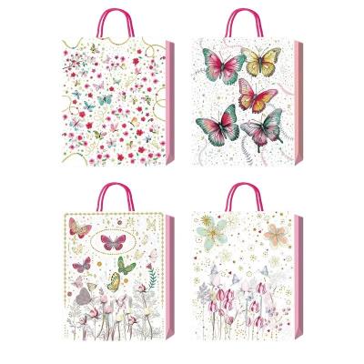 Пакет паперовий подарунковий, S:18х23х8см, тиснення фольгою BM.20007 Пакет паперовий подарунковий, S:18х23х8см, тиснення фольгою BM.20007