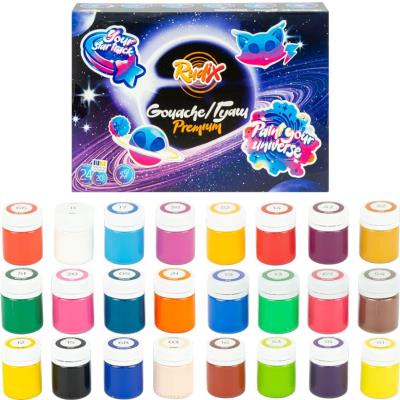 Набір гуашевих фарб, преміум, 24*20 мл, RUDIX